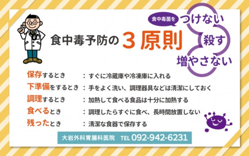 食中毒について