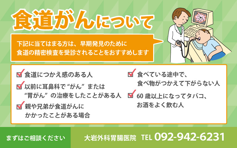 食道がんについて