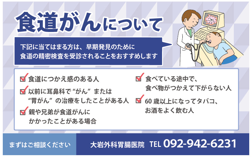 食道がんについて