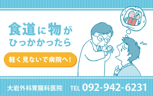 食道に物がひっかかったら…