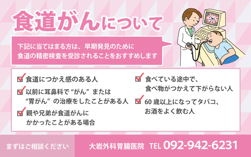 食道がんについて